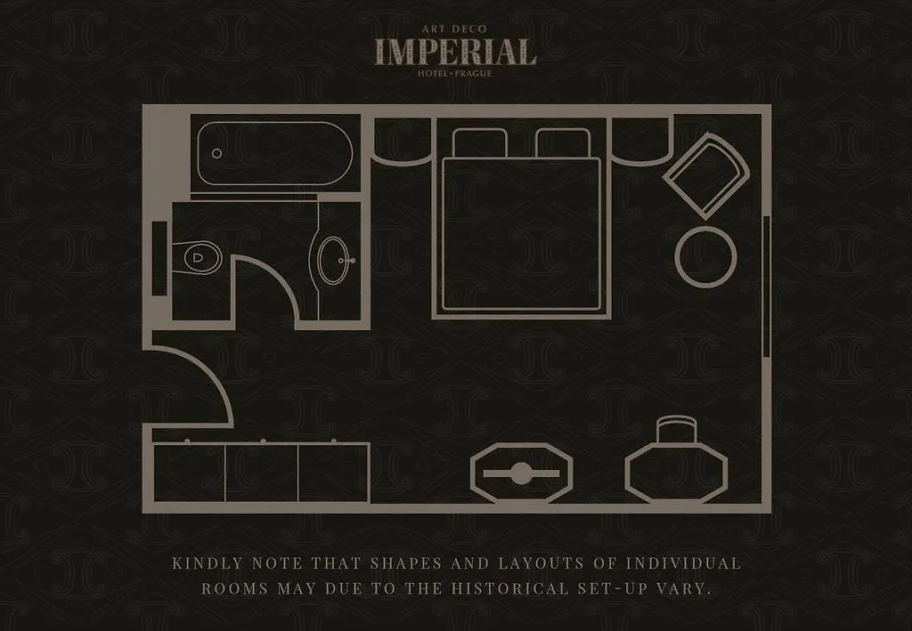 Art Deco Imperial Hotel Прага